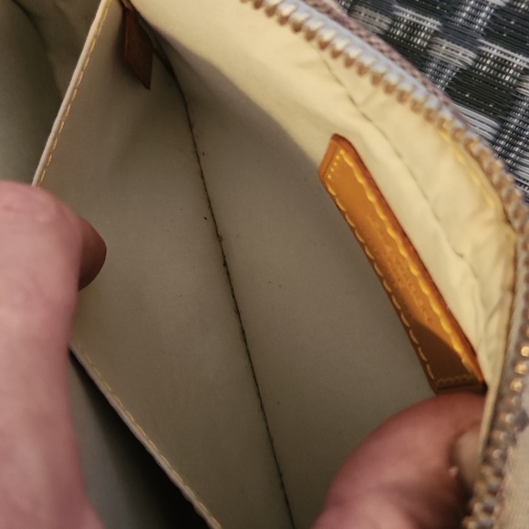 Louis Vuitton Monogram Vintage Mini Lin Juliet MM Shoulder Bag Brown - Picture 16 of 17